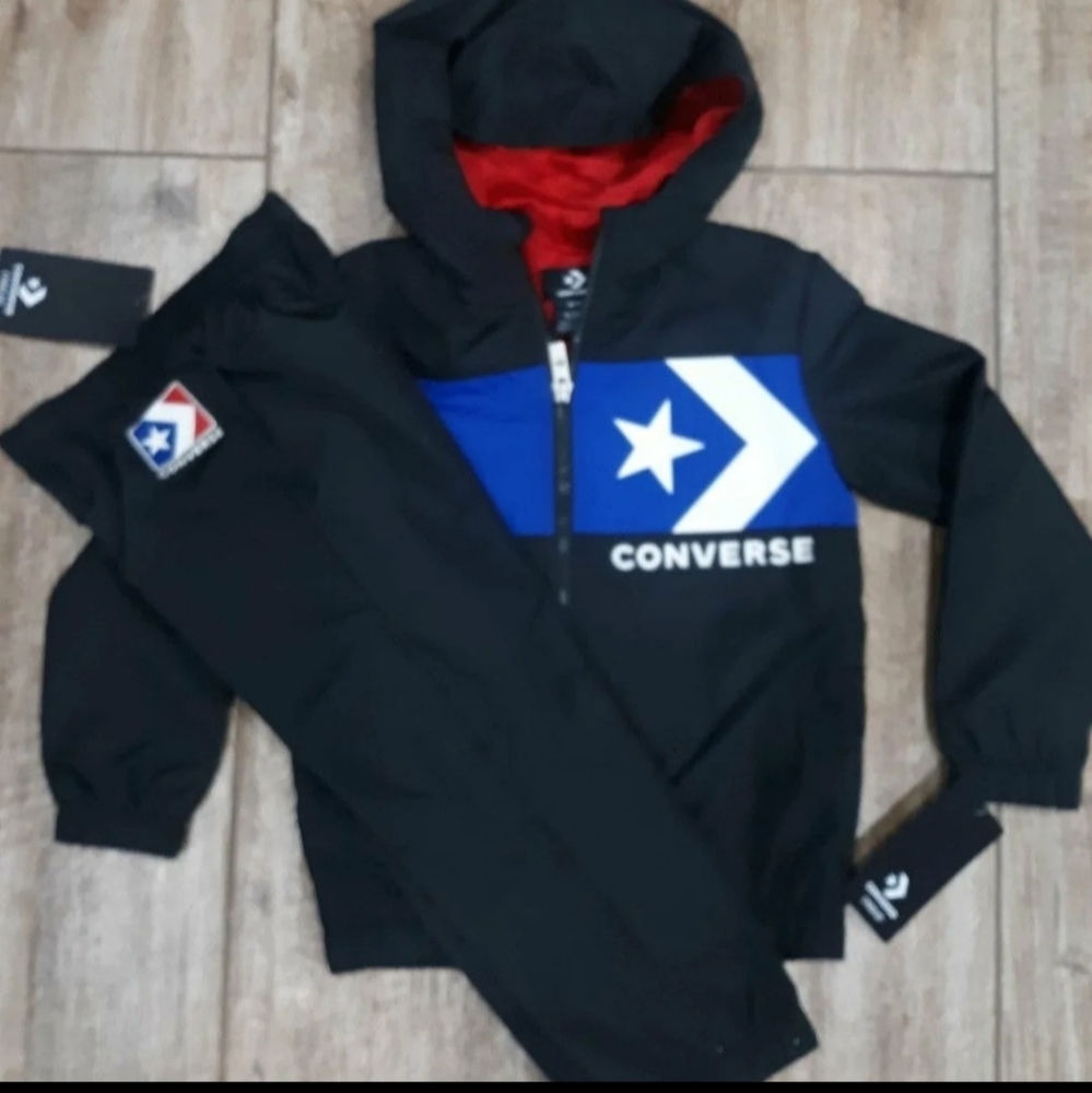 NEW Converse Jacket pants Tracksuit Windbreaker